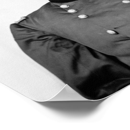 General George Thomas Portrait Poster (Ecke)