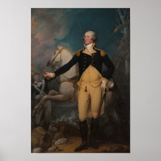 General George Washington bei Trenton Poster (Vorne)
