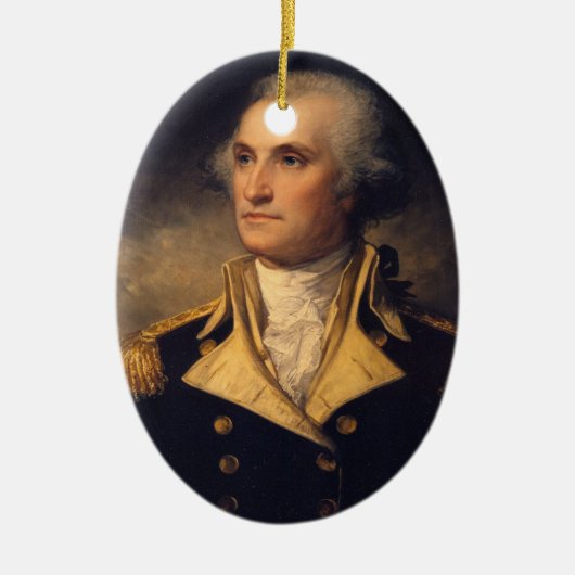 General George Washington Keramik Ornament (Vorne)