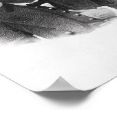 General Grant Graved Portrait Poster (Ecke)