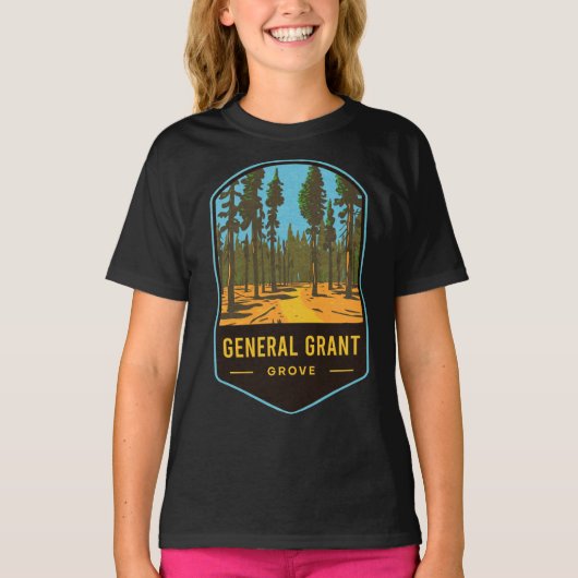 General Grant Grove Kings Canyon Nationalpark T-Shirt (Vorderseite)