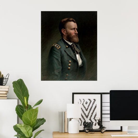 General Grant Painting Poster (Heimbüro)