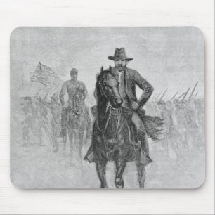 General Grant reconnoitering Mousepad