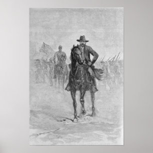 General Grant reconnoitering Poster
