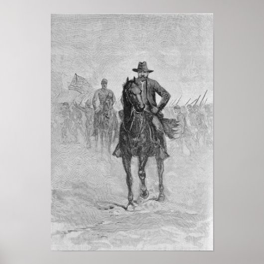 General Grant reconnoitering Poster (Vorne)