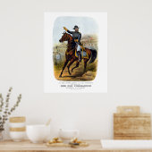 General Grant — Unser alter Kommandant Poster (Küche)