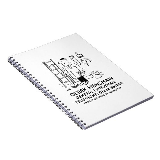 General Handyman-Notebook Notizblock (Rechte Seite)