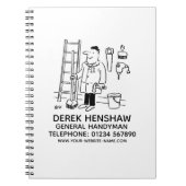 General Handyman-Notebook Notizblock (Vorderseite)