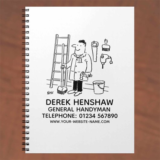General Handyman-Notebook Notizblock