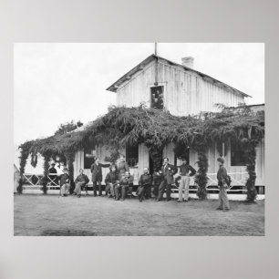 General Hardin aus dem zivilen Krieg, 1865 Poster