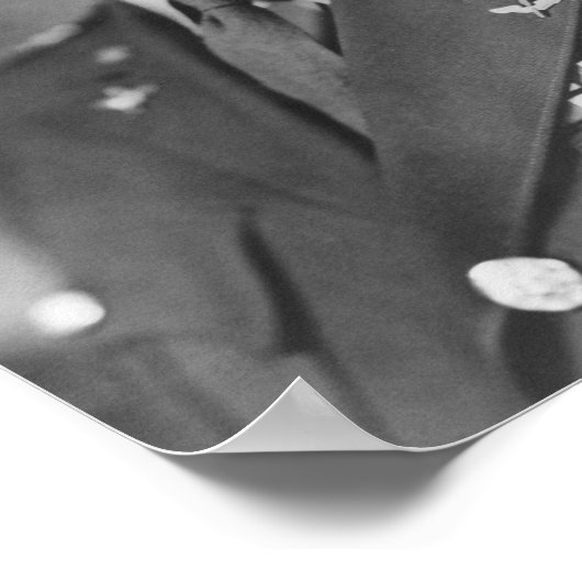 General Henry "Hap" Arnold Poster (Ecke)