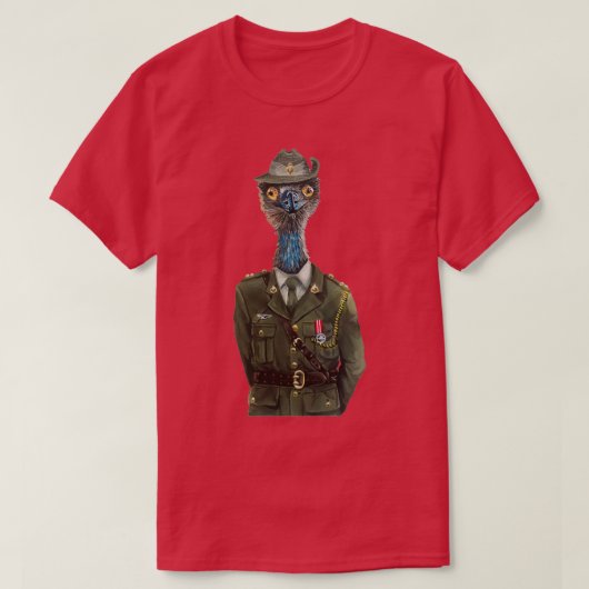 General im Eu-Krieg T-Shirt (Design vorne)