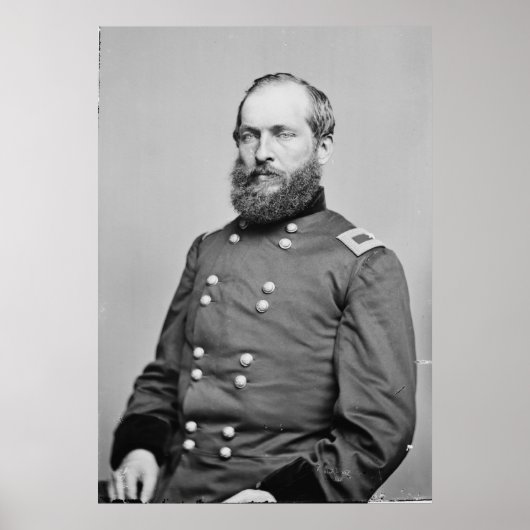 General James Garfield Poster (Vorne)