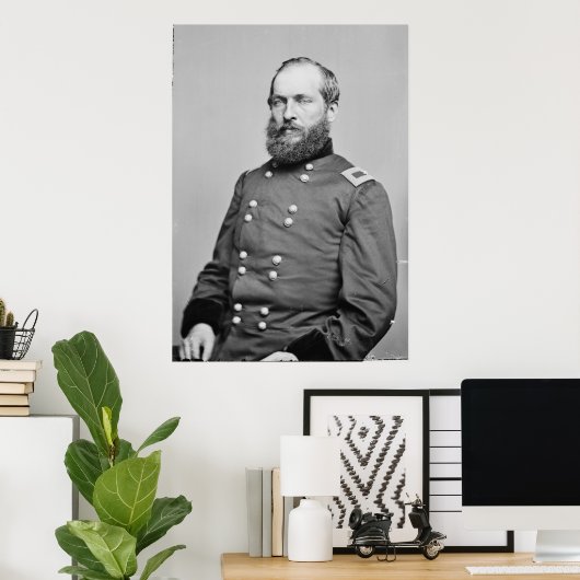 General James Garfield Poster (Heimbüro)
