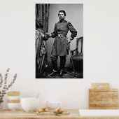 General James Jourdan - Ziviler Krieg Poster (Küche)