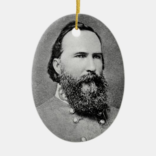 General James Longstreet Keramik Ornament (Vorne)