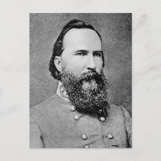 General James Longstreet Postkarte (Vorderseite)