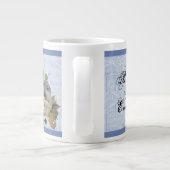 General James Mattis "Sei höflich..." w/Floral Akz Jumbo-Tasse (Rückseite)