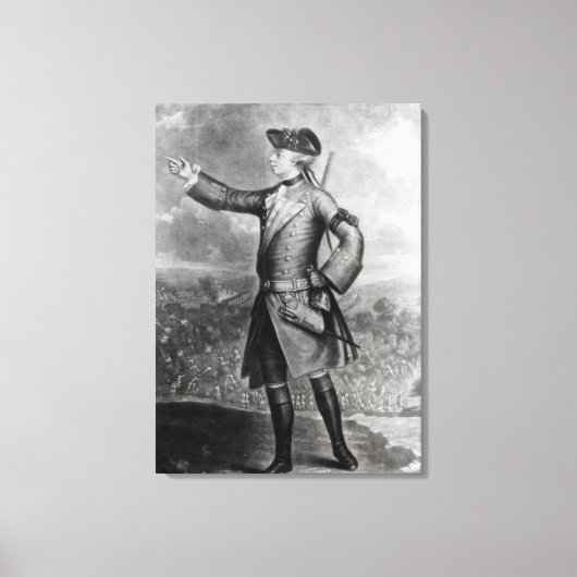 General James Wolfe Leinwanddruck (Vorderseite)