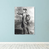 General James Wolfe Leinwanddruck (Insitu (Holzboden))