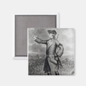 General James Wolfe Magnet (Vorderseite/Rückseite)