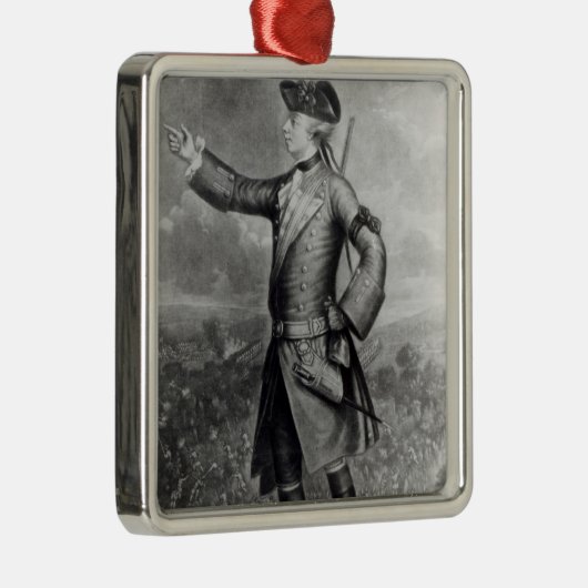 General James Wolfe Silbernes Ornament (Rechts)