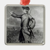 General James Wolfe Silbernes Ornament (Vorne)