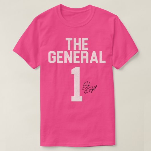 General Jersey Bobby Knight T-Shirt (Design vorne)