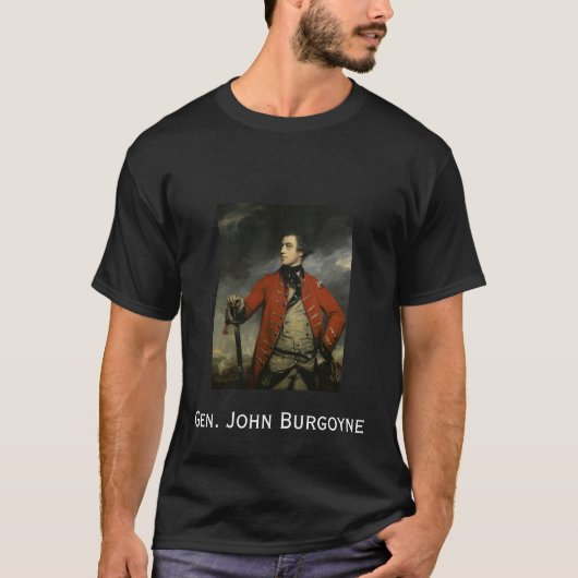 General John Burgoyne T-Shirt (Vorderseite)