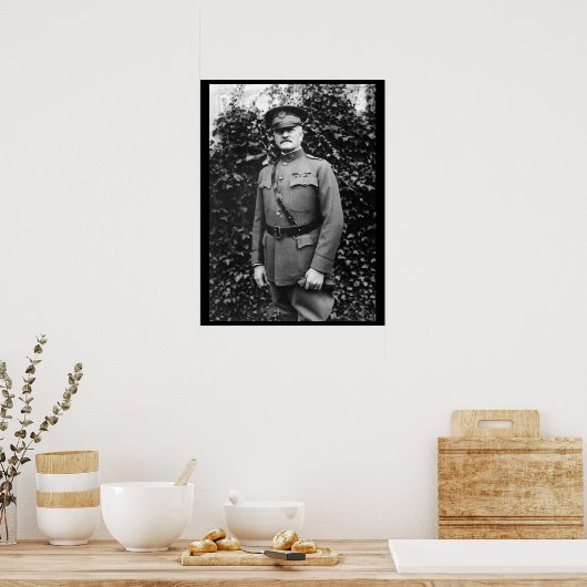 General John J. Pershing. Allgemeines Bild des Kri Poster (Küche)