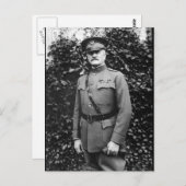 General John J. Persing. Allgemeines Bild des Kri Postkarte (Vorne/Hinten)