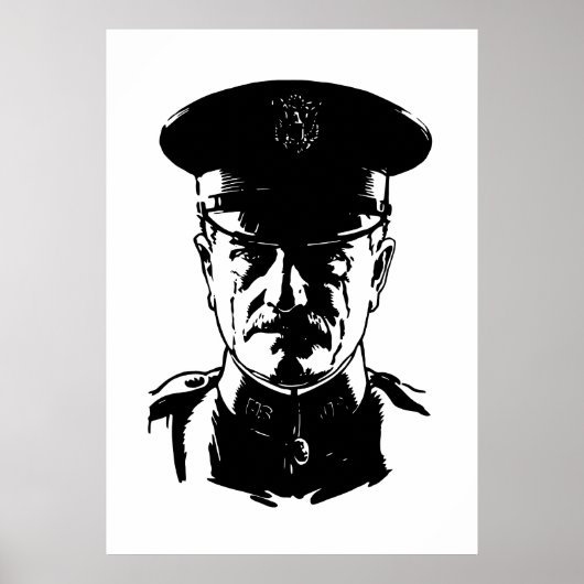 General John Pershing Poster (Vorne)
