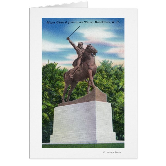 General John Stark Statue View (Vorne)