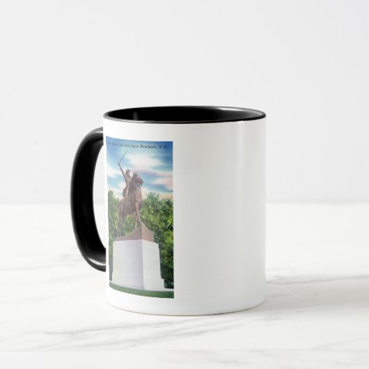 General John Stark Statue View Tasse (Vorderseite Links)