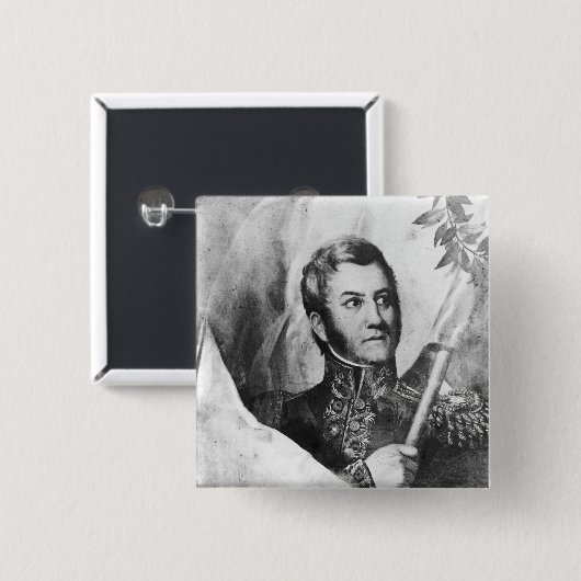 General Jose de San Martin Button (Vorne & Hinten)