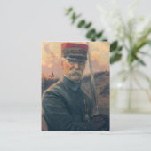 General Joseph Gallieni Postkarte (Stehend Vorderseite)