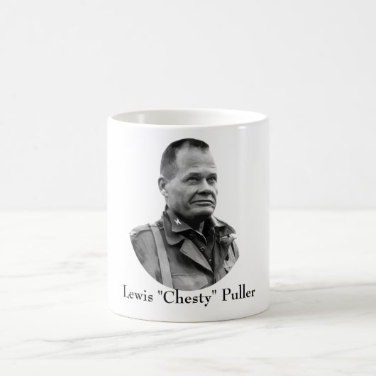 General Lewis Burwell Puller -- "Chesty " Kaffeetasse (Mittel)