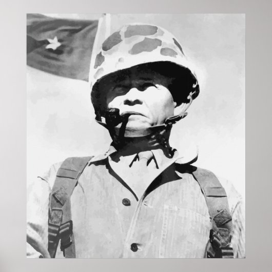 General Lewis "Chesty Puller" Poster (Vorne)