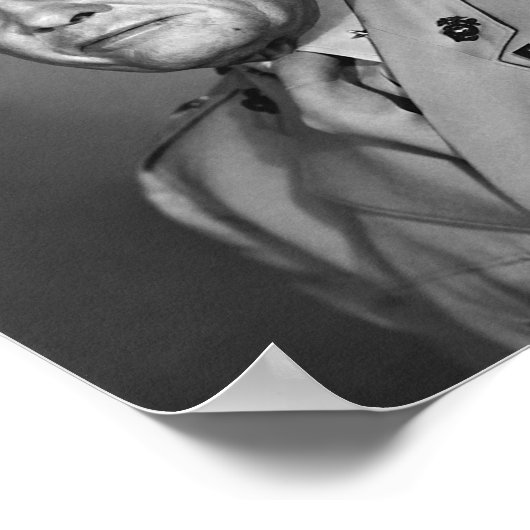 General Lewis Puller - 1952 Poster (Ecke)