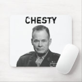 General Lewis Puller -- "Chesty " Mousepad (Mit Mouse)