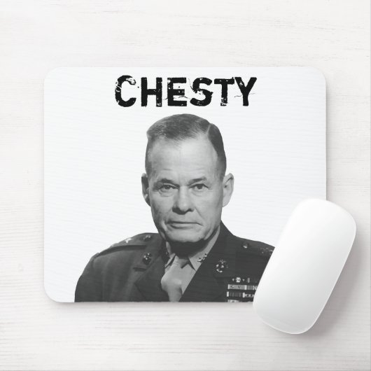 General Lewis Puller -- "Chesty " Mousepad (Mit Mouse)