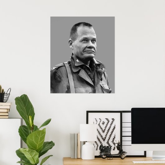 General Lewis Puller — "Chesty" Poster (Heimbüro)