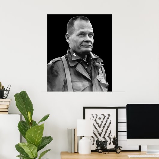 General Lewis Puller — "Chesty" Poster (Heimbüro)