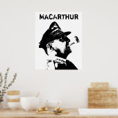 General MacArthur Poster (Küche)