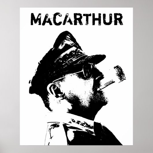 General MacArthur Poster (Vorne)
