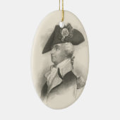General Mad Anthony Wayne Keramik Ornament (Rechts)