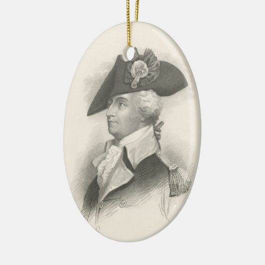 General Mad Anthony Wayne Keramik Ornament (Links)