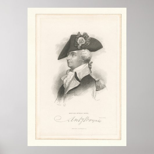 General Mad Anthony Wayne Poster (Vorne)