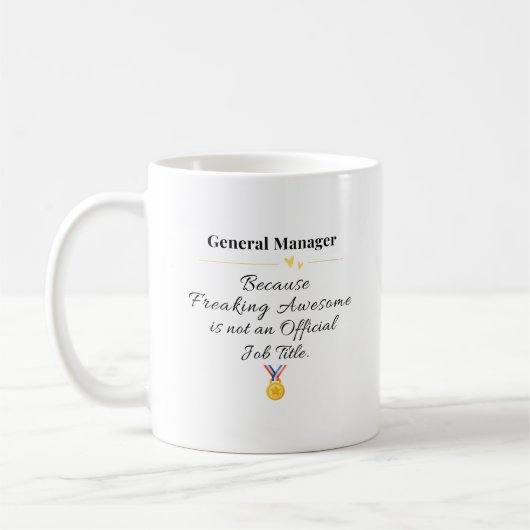 General Manager Kaffeetasse (Links)