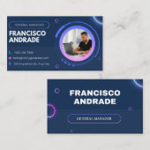 General manager | Professional Business Card Visitenkarte (Vorne/Hinten)